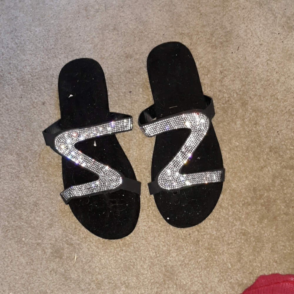 Flashy sandals